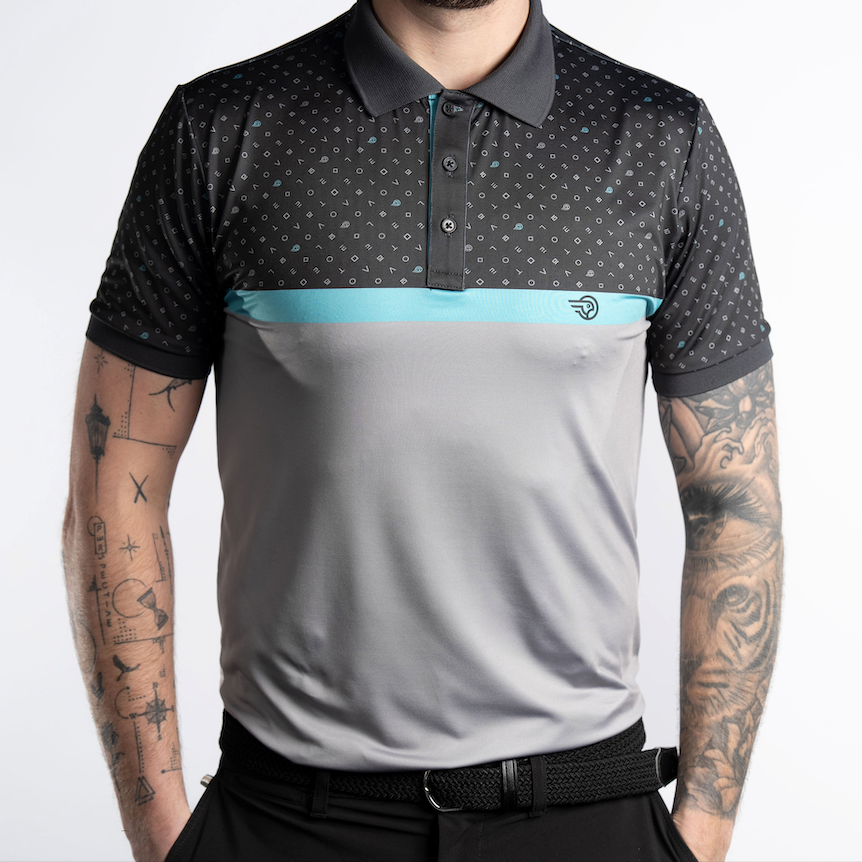 Signature Polo - Cyan