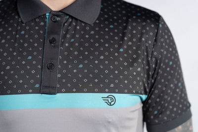 Signature Polo - Cyan